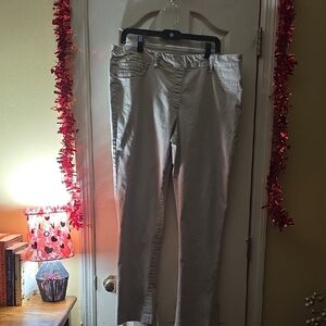 Zac & Rachel Stretch Khaki Dress Pants